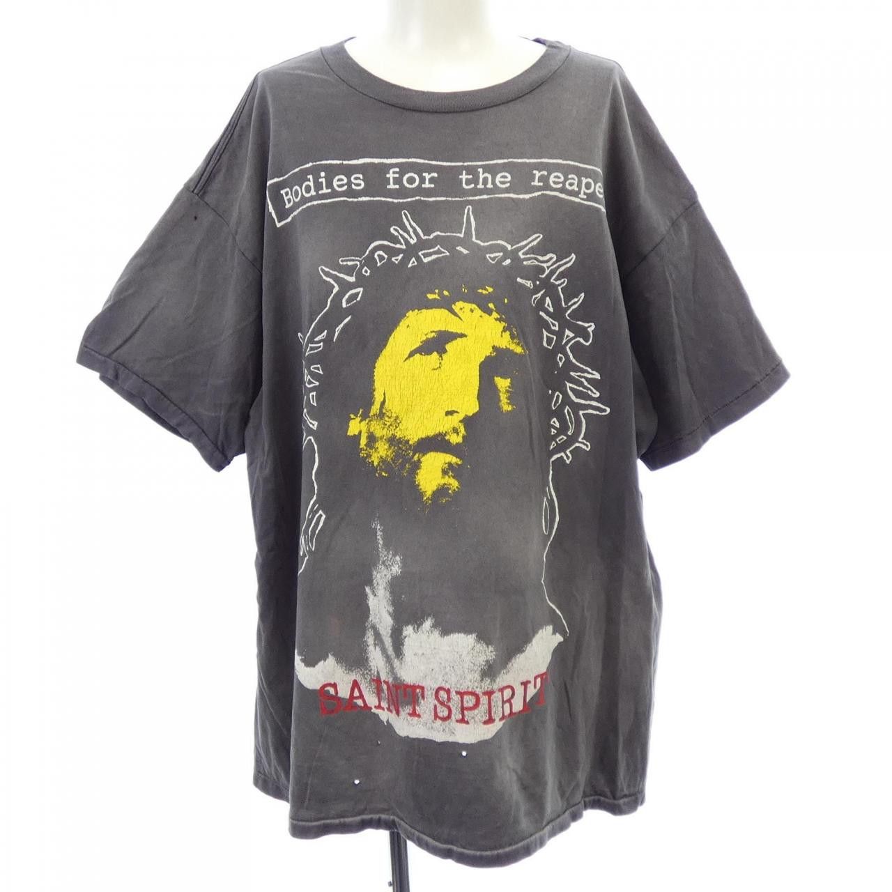 Other Other SAINT MICHAEL Cotton T Shirt Textile T-Shirts SM-A23-0000-002 DUTY FREE for USA Size ONE SIZE - 1 Thumbnail