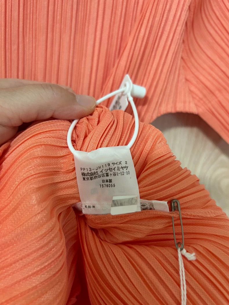 Issey Miyake Issey Miyake size:2 Pink pleated dress Size XS / US 0-2 / IT 36-38 - 4 Thumbnail