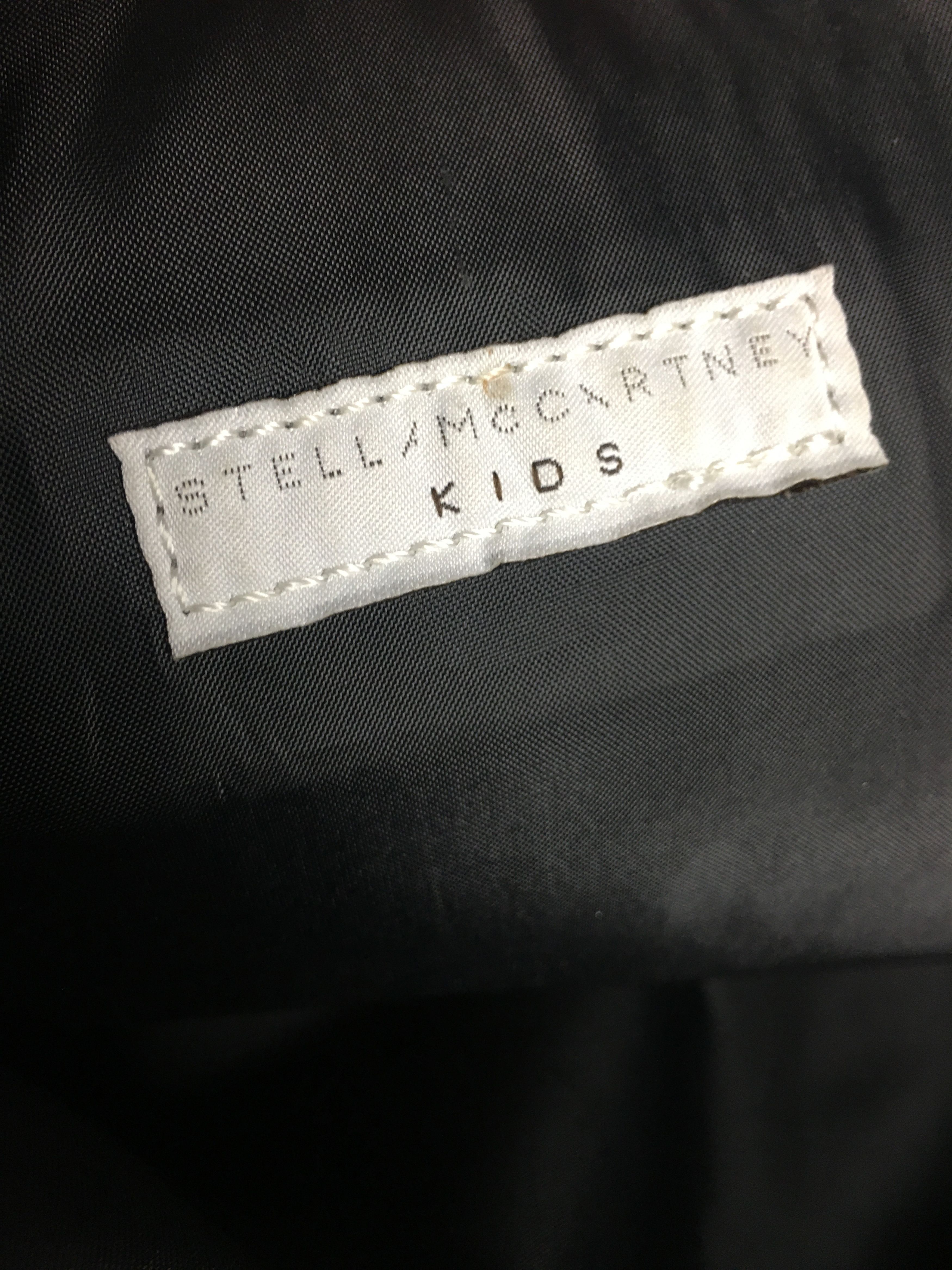 Stella McCartney Stella McCartney Logo Black Unisex Backpack Size ONE SIZE - 10 Thumbnail