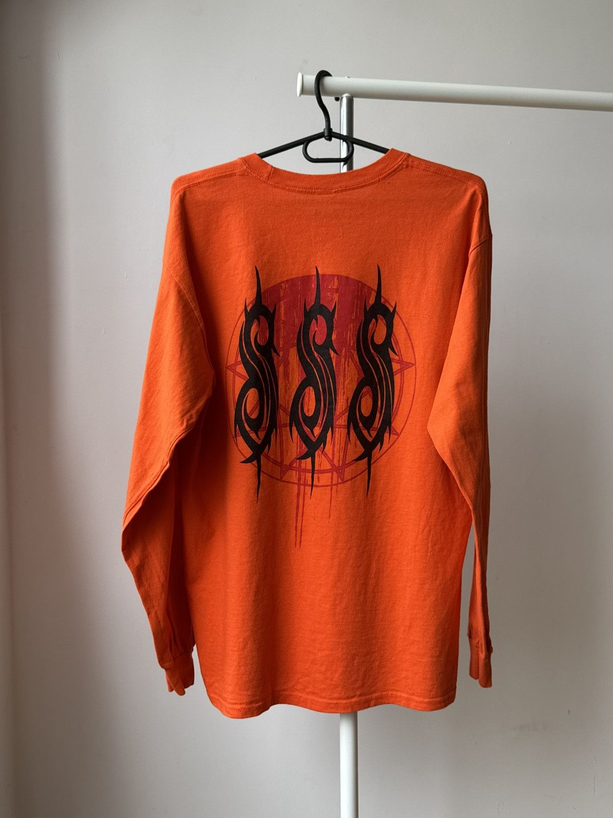 Slipknot Vintage Slipknot Winged Devil Orange Long Sleeve Size US L / EU 52-54 / 3 - 2 Thumbnail