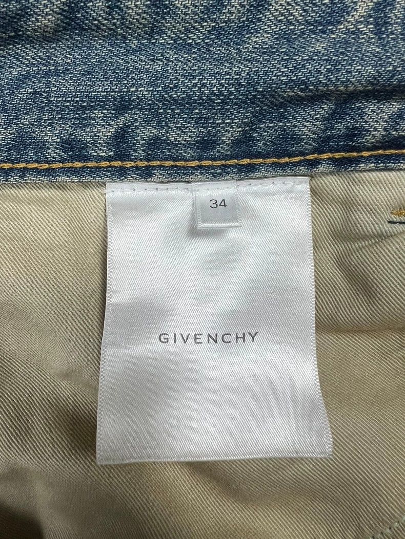 Givenchy Givenchy21fwBoro Patch Erosive Wrecking Jeans 2503-Nextarro Size US 34 / EU 50 - 5 Thumbnail