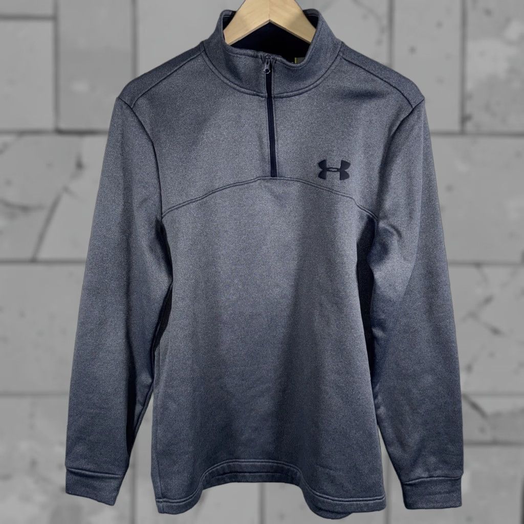 Under Armour Under Armour Gray Half Zip Pullover Shirt Mens Size S Size US S / EU 44-46 / 1 - 1 Thumbnail