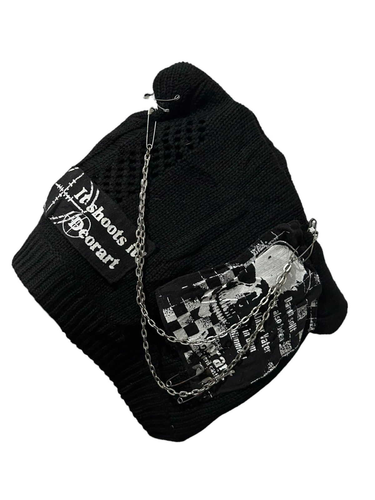 If Six Was Nine MADE IN DEVIL Deorart Crazy Punk Bondage Beanie Hats RARE 🎌☠️ Size ONE SIZE - 9 Thumbnail