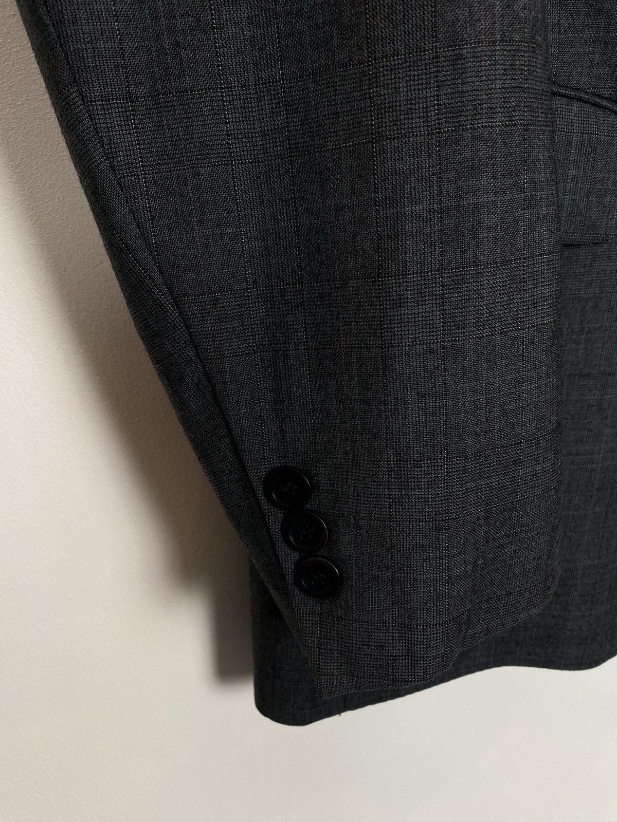 Burberry Burberrys Long Sleeve Wool Blazer Jacket Men’s Size XL Size 44L - 11 Thumbnail