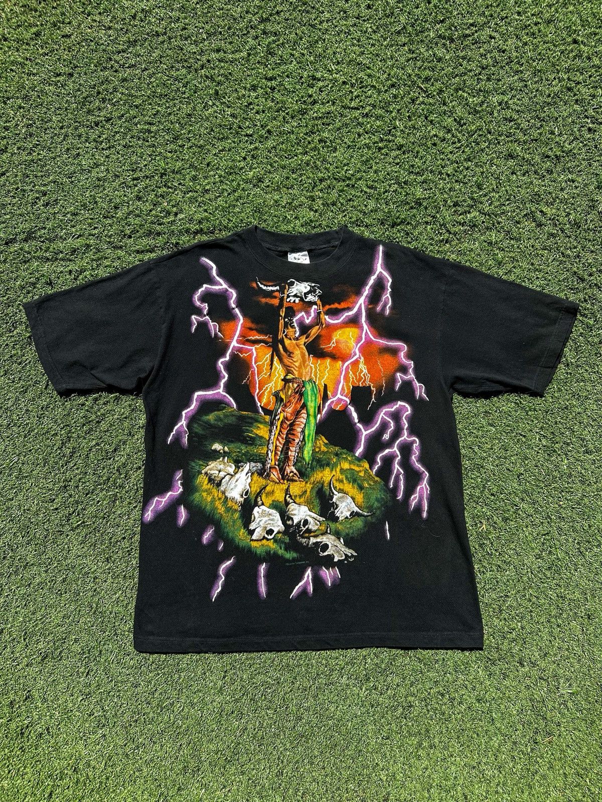 Other Vintage american thunder tee Size US L / EU 52-54 / 3 - 1 Thumbnail