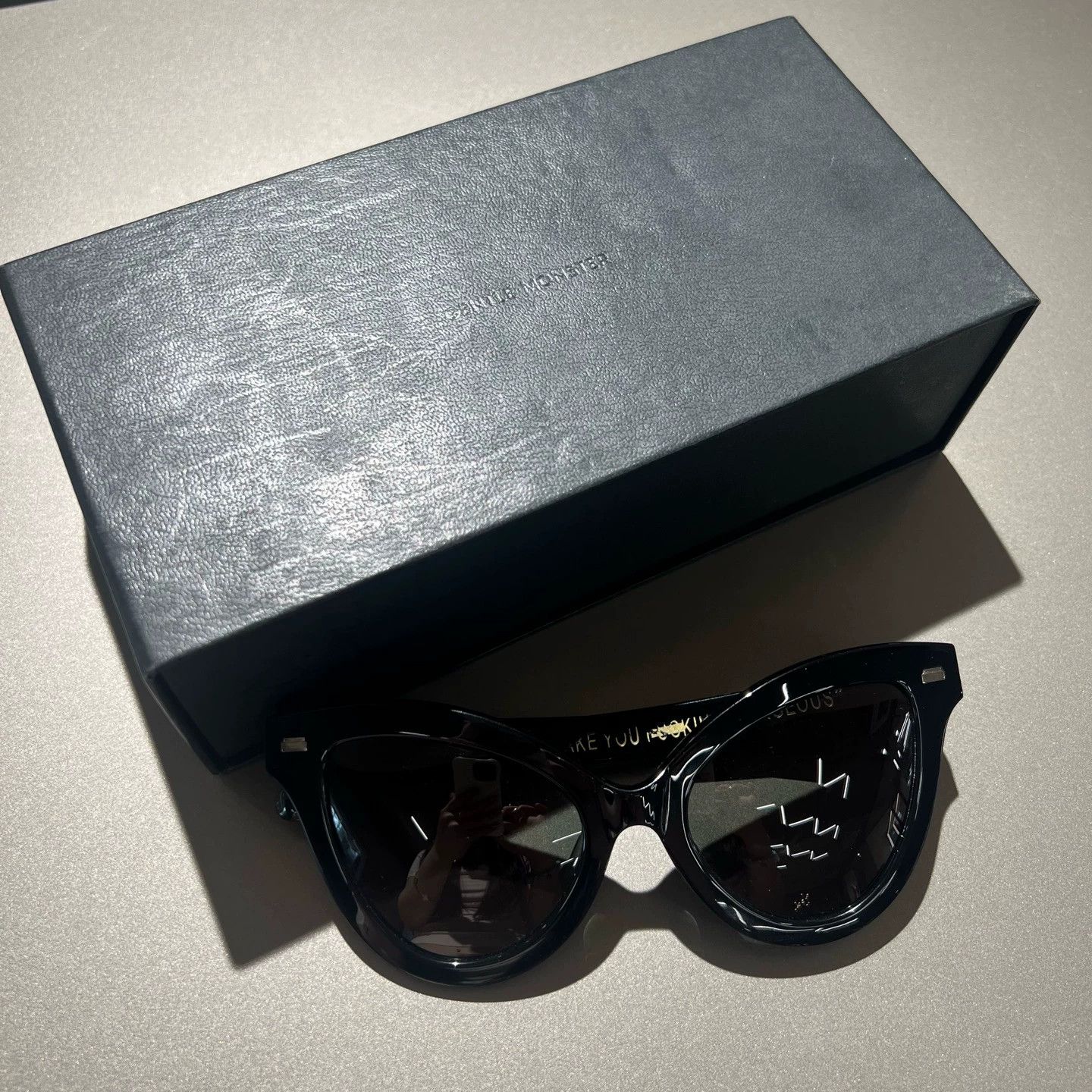 Gentle Monster Gentle Monster x pushBUTTON 99 New One Size Sunglasses Size ONE SIZE - 3 Thumbnail