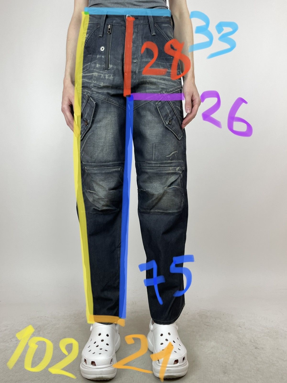 Other G-star RAW SCUBA 5620 LOOSE Jeans Womens size 26 Size 26" / US 2 / IT 38 - 12 Thumbnail