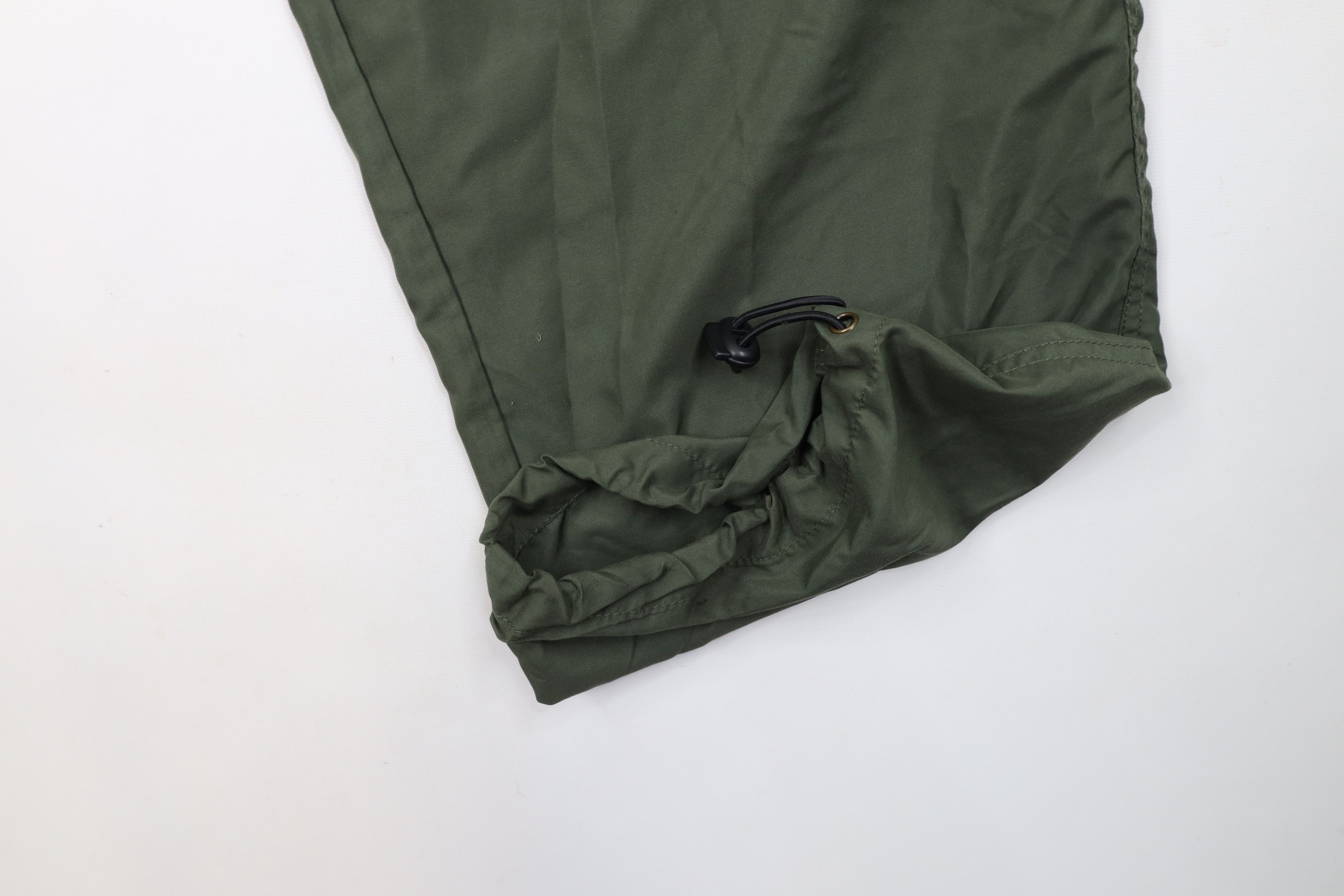 Vintage Vintage 90s Y2K Streetwear Baggy Wide Leg Cargo Pants Green Size US 32 / EU 48 - 5 Thumbnail