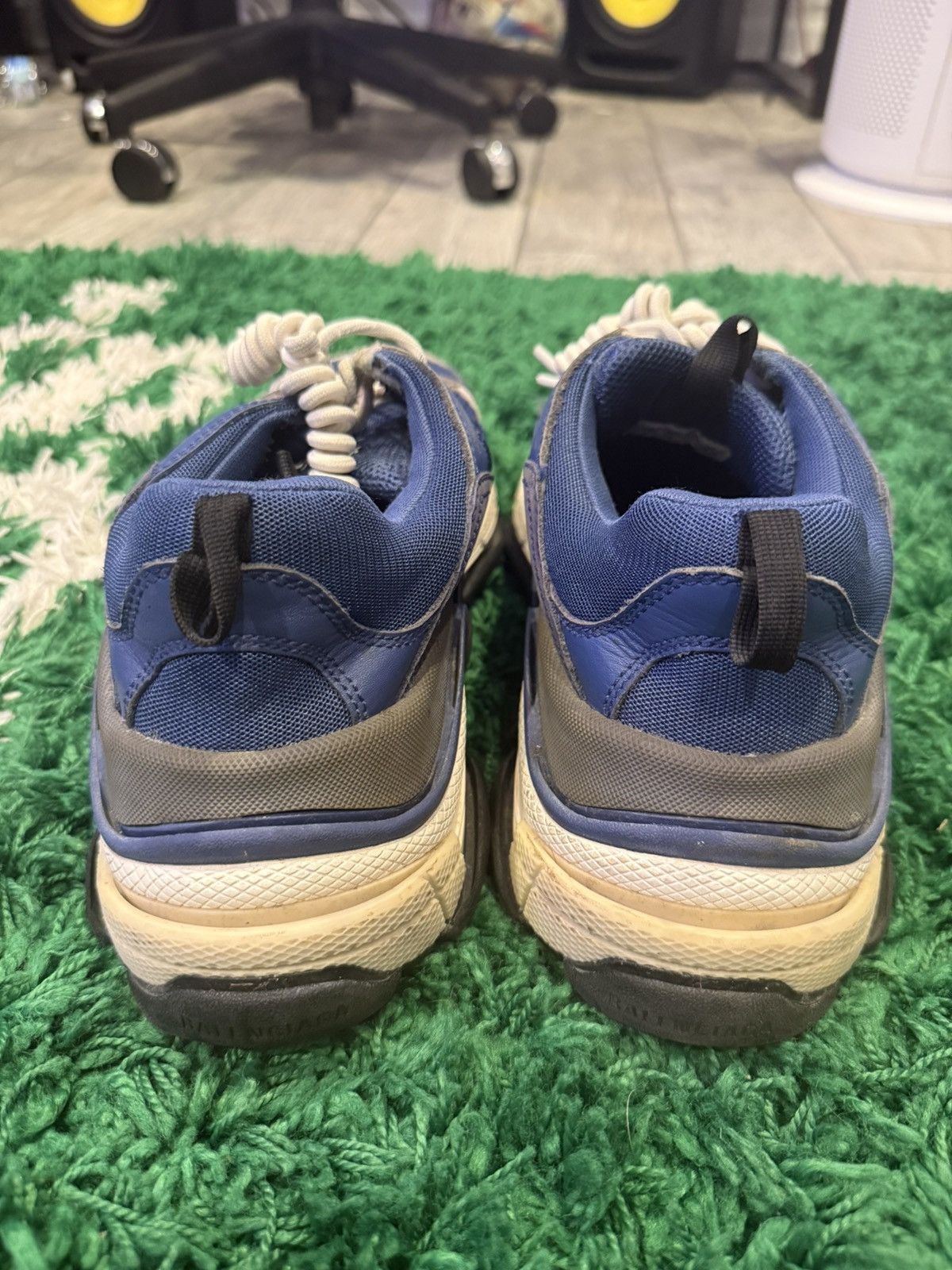 Balenciaga Balenciaga Triple S Blue Size US 10 / EU 43 - 9 Thumbnail