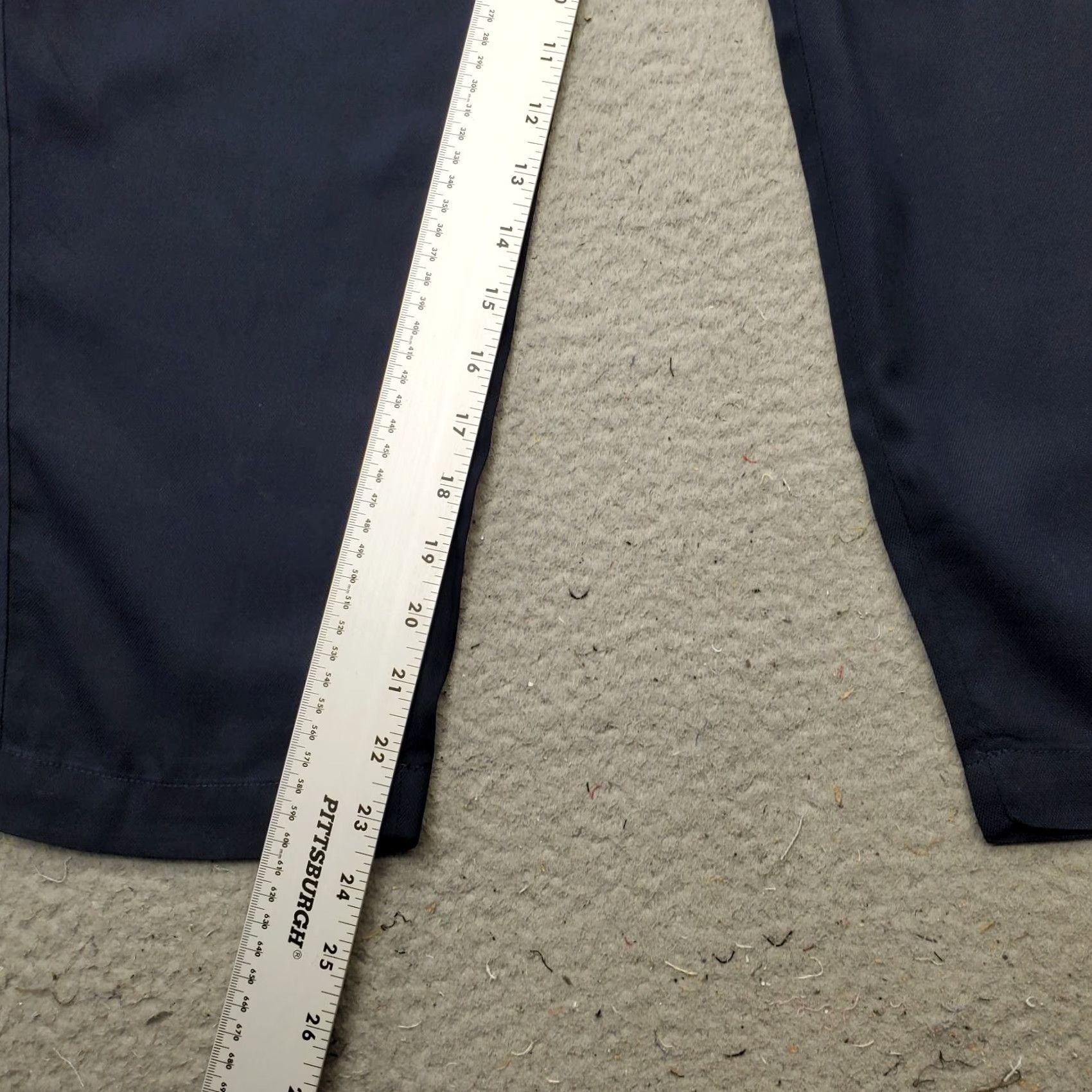 Talbots Talbots Ankle Pants Women 8P Navy Stretch Slash Pocket Elastic Waistband Pull On Pants Womens Size 8P Navy Stretch Slas h Pocket Elastic Waistband Size 30" / US 8 / IT 44 - 4 Thumbnail