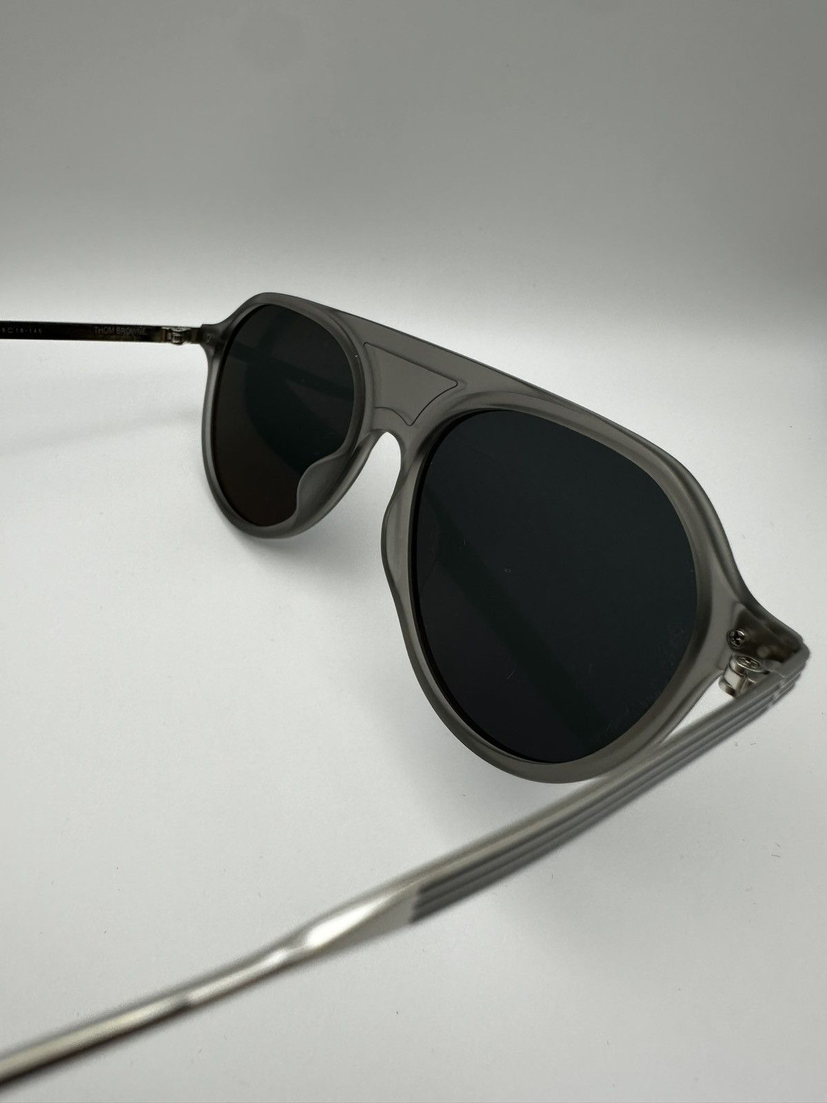 Thom Browne Thom Browne Aviator Sunglasses Size ONE SIZE - 4 Thumbnail