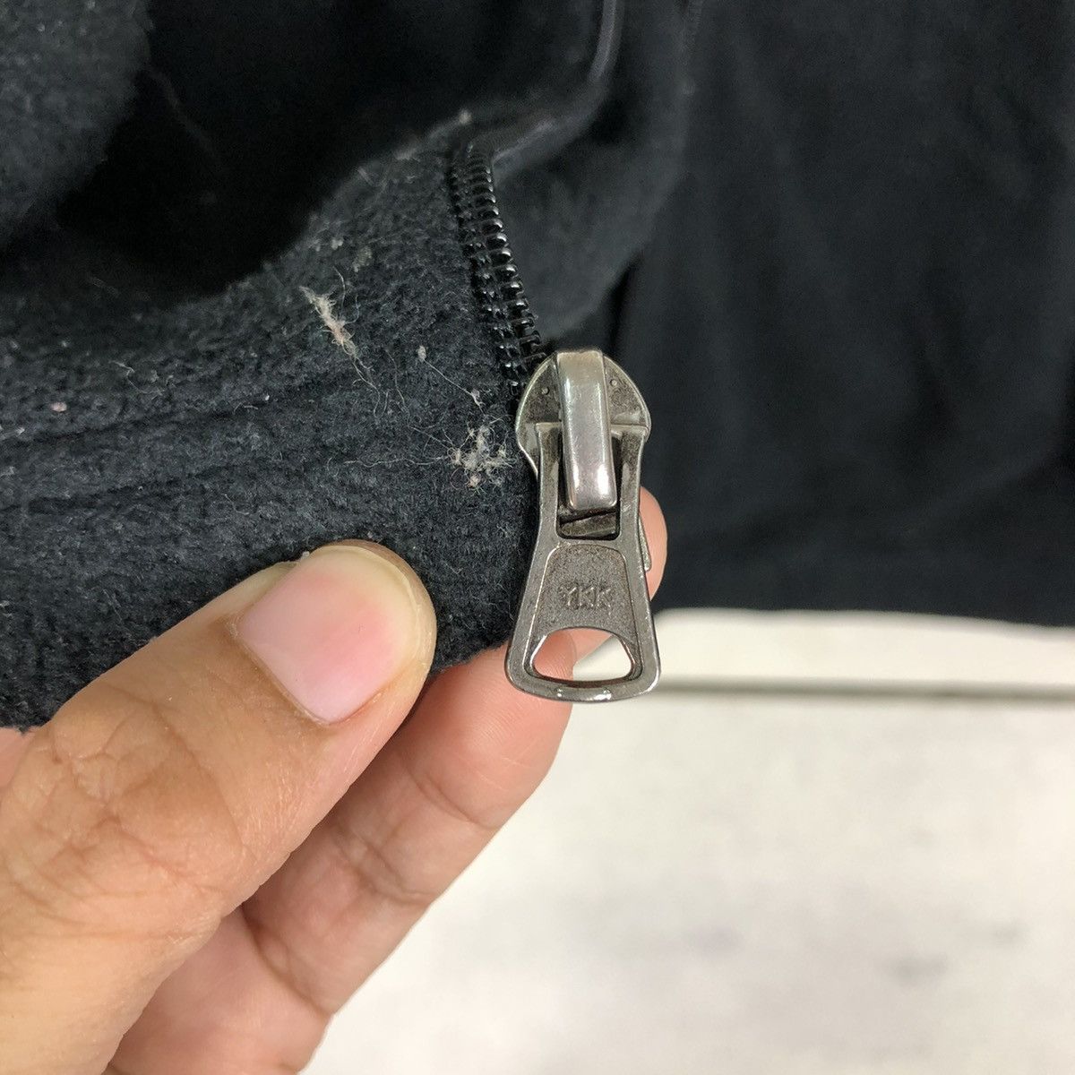 Polo Ralph Lauren 🔥BLACK VINTAGE FLEECE JACKET ZIPPER POLO RALPH LAUREN Size US L / EU 52-54 / 3 - 16 Thumbnail