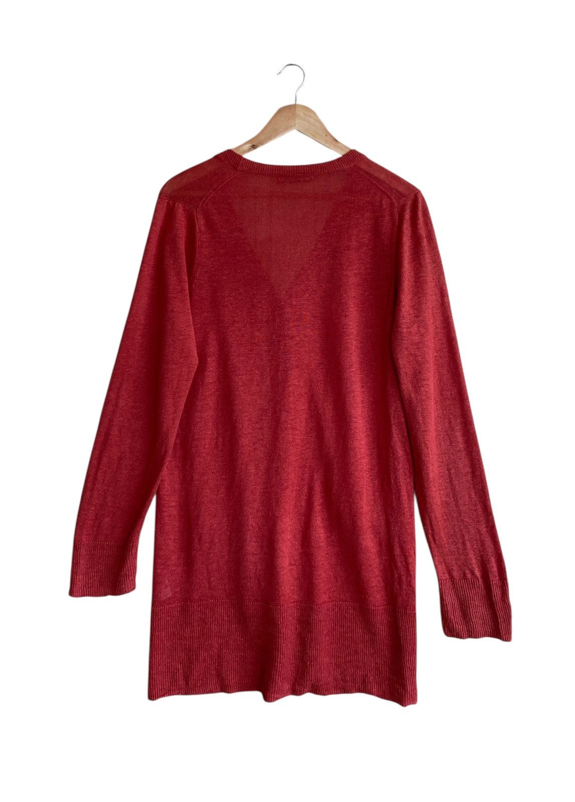 Y's Vintage Japanese Brand Yohji Yamamoto Cardigan 1990s Size US M / EU 48-50 / 2 - 2 Thumbnail