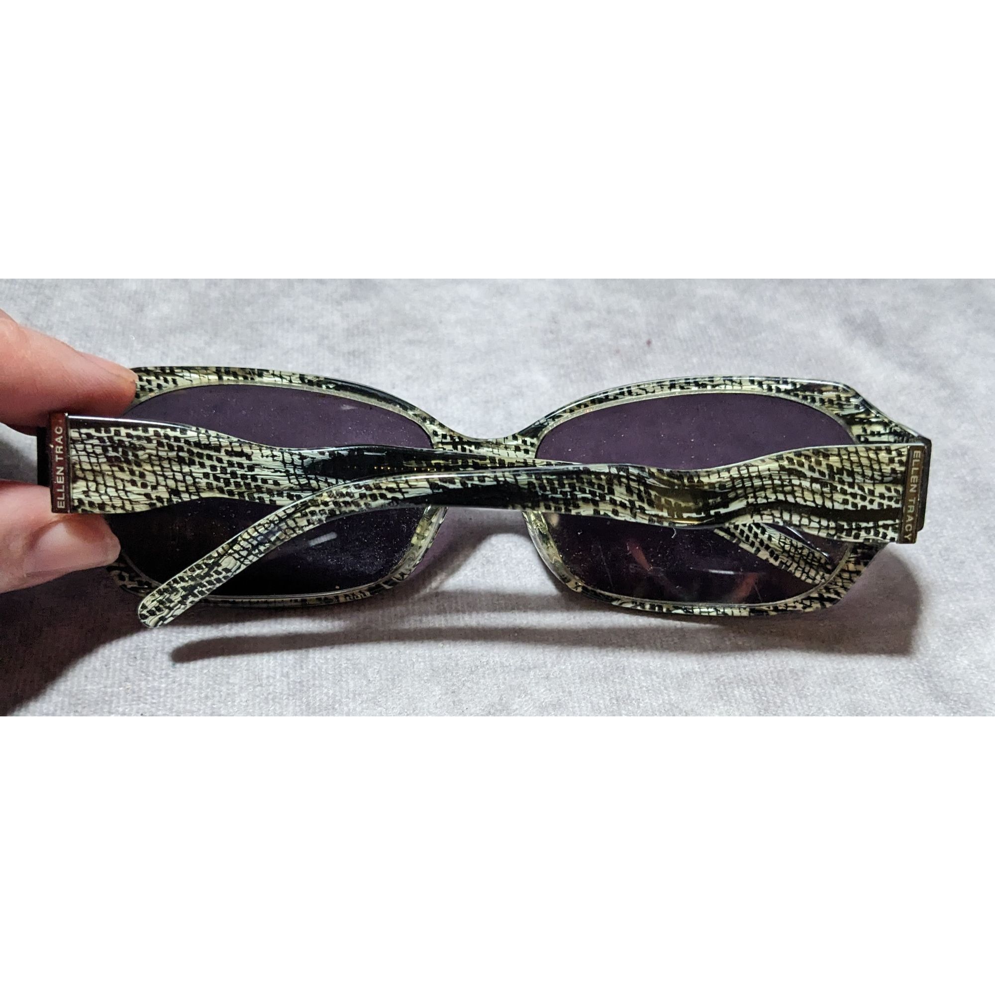 Other Ellen Tracy Vesta Black Sunglasses Frames Size ONE SIZE - 8 Thumbnail