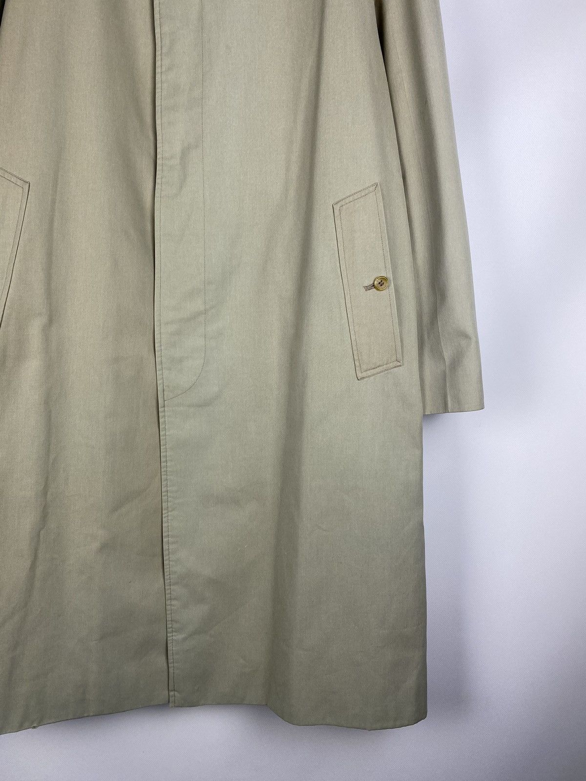 Burberry Burberrys vintage nova check lined men’s trench coat jacket Size US XXL / EU 58 / 5 - 8 Thumbnail