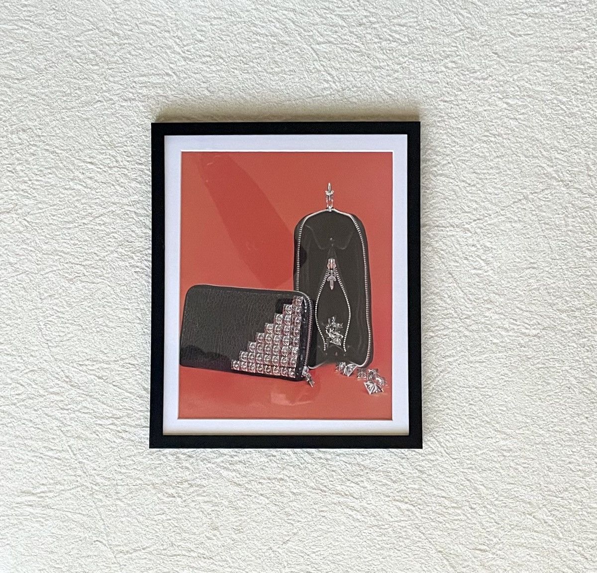 Chrome Hearts Chrome Hearts black purse 9x11 Framed cutout poster Size ONE SIZE - 1 Thumbnail