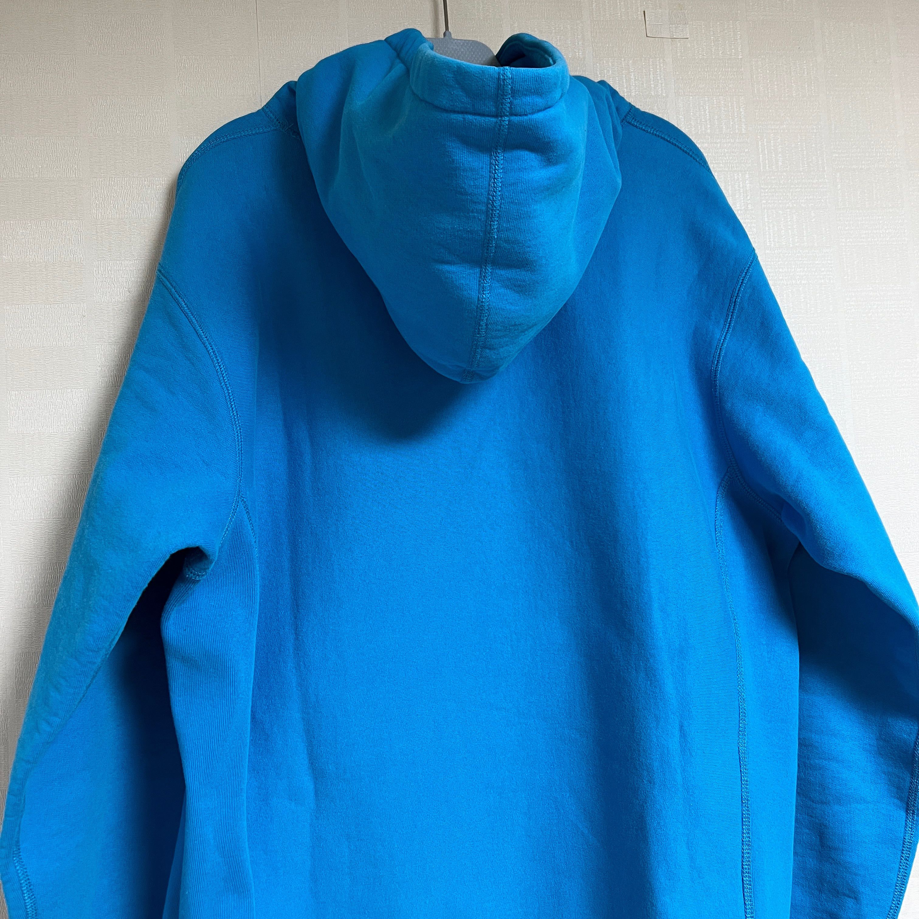 Supreme Supreme 2009 Box Logo Hoodie Red On Teal Size US XL / EU 56 / 4 - 5 Thumbnail