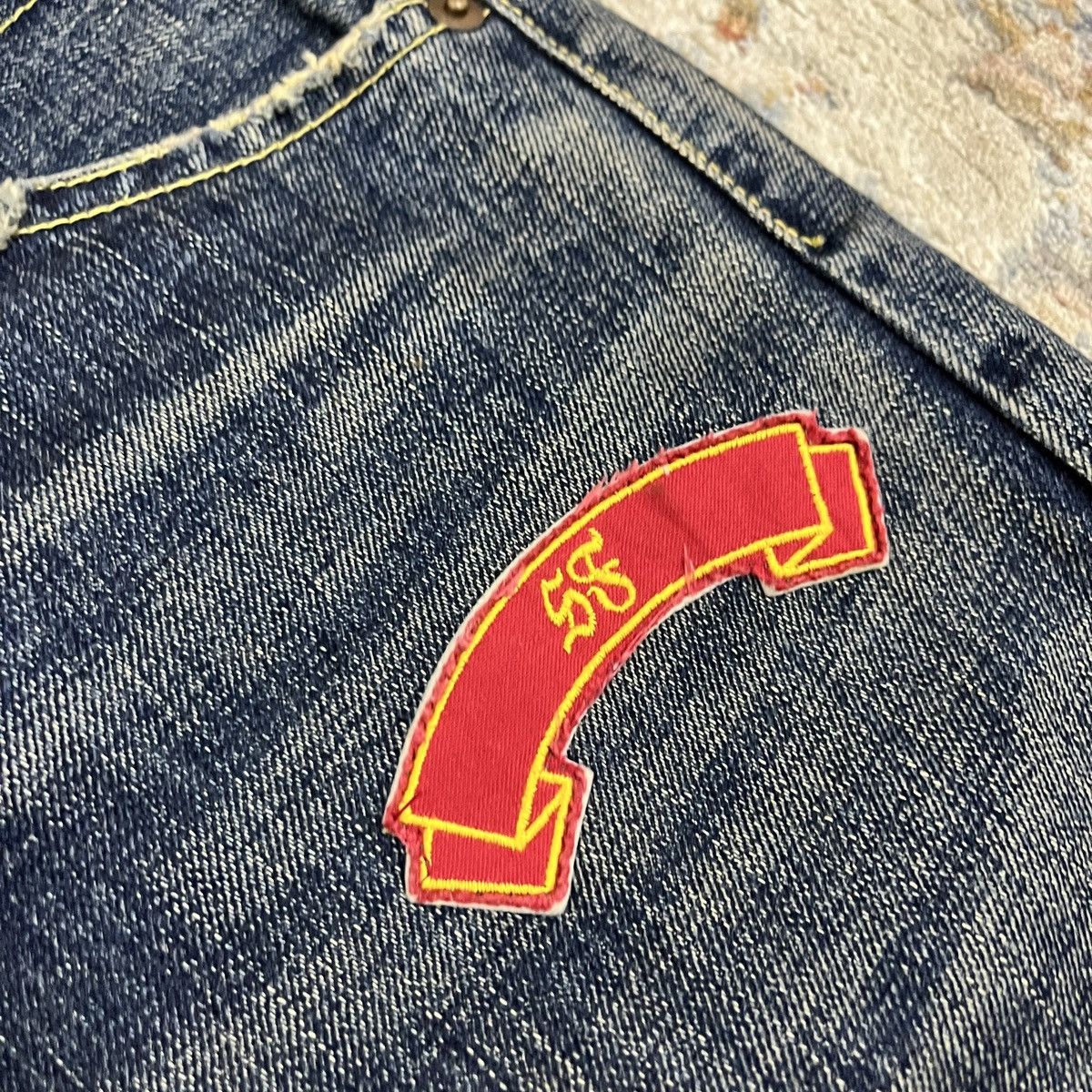Sasquatchfabrix Vintage Sasquatchfabrix Logo Patch Denim Size US 34 / EU 50 - 8 Thumbnail