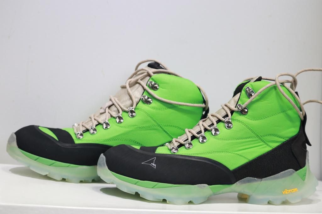 ROA Andreas Strap Sneakers / Boots in Green Size US 10 / EU 43 - 2 Thumbnail