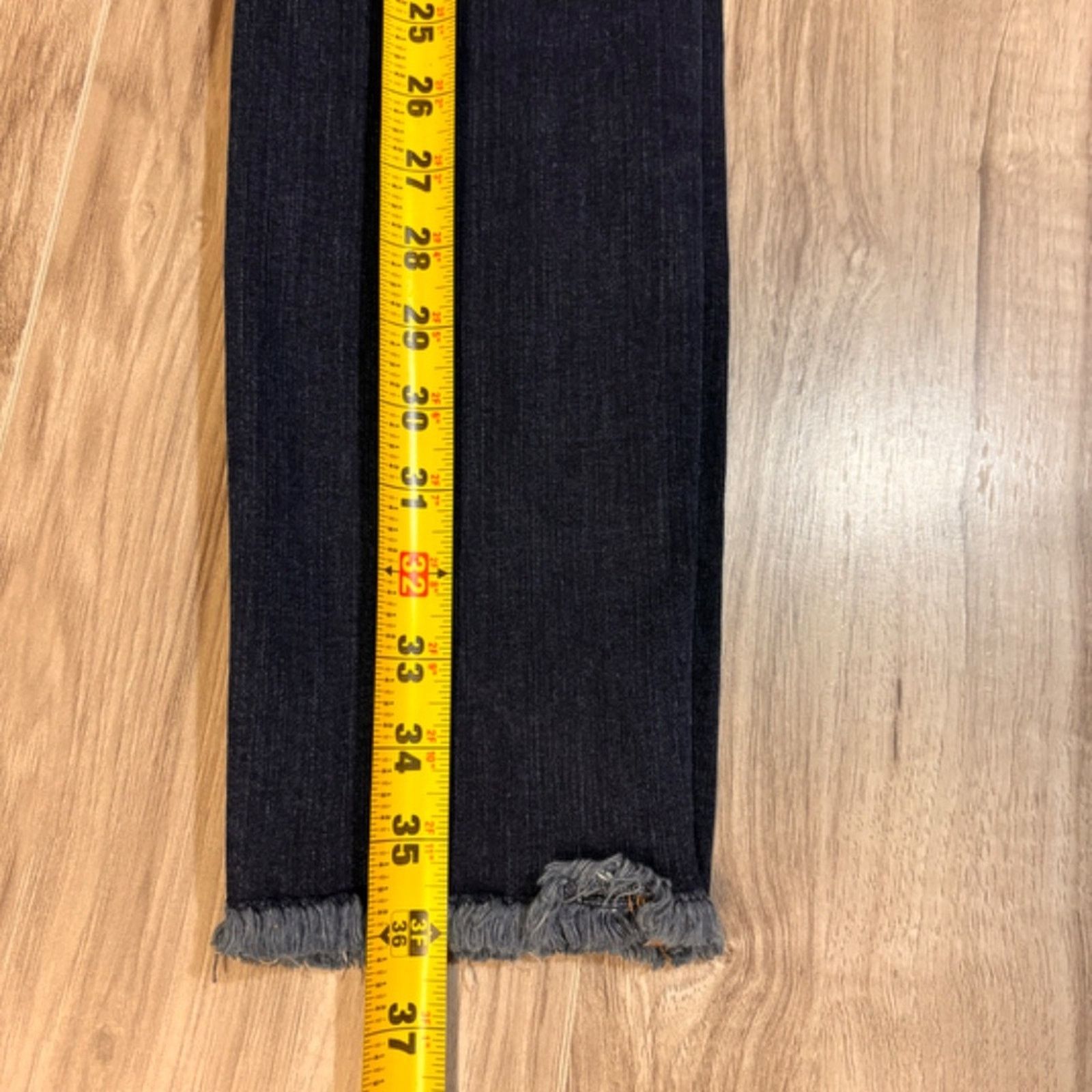 7 For All Mankind 7 For All Mankind B(air) Roxanne Ankle Raw Hem Jeans - 25 Size 25" / US 0 / IT 36 - 12 Thumbnail