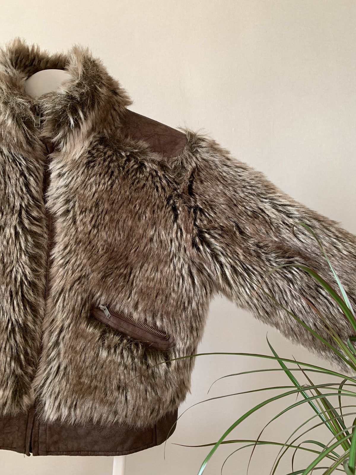 Hysteric Glamour × Japanese Brand × Le Grande Bleu (L.G.B.) Fuzzy MK One wmns Y2K Fur jacket ifsixwasnine LGB styled Size US M / EU 48-50 / 2 - 3 Thumbnail