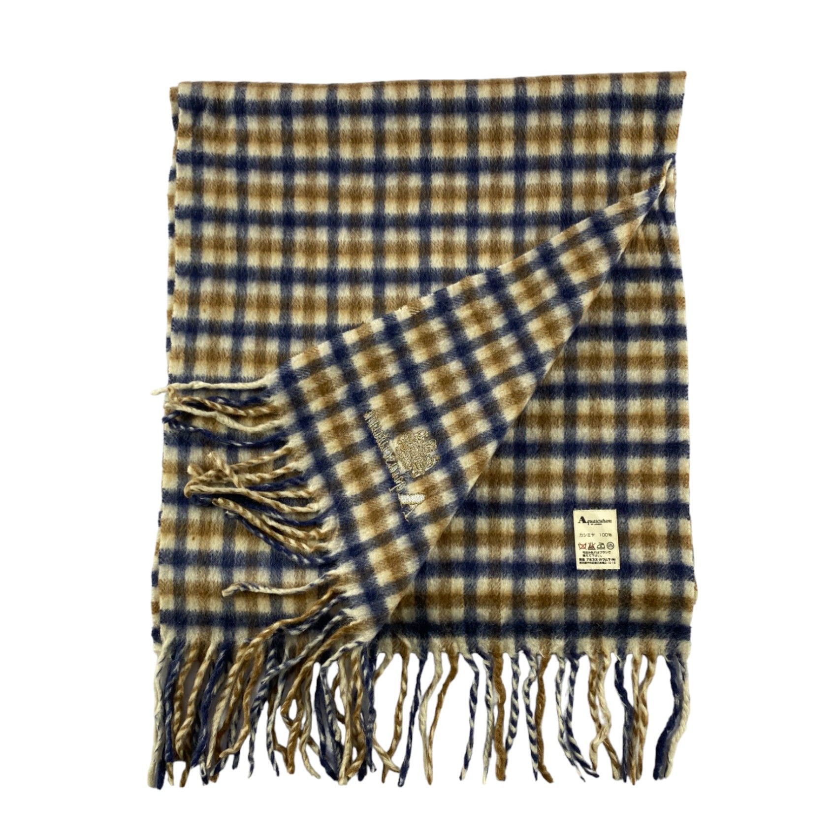 Aquascutum × Vintage Aquascutum Scarf / Muffler / Neckwear Size ONE SIZE - 4 Thumbnail