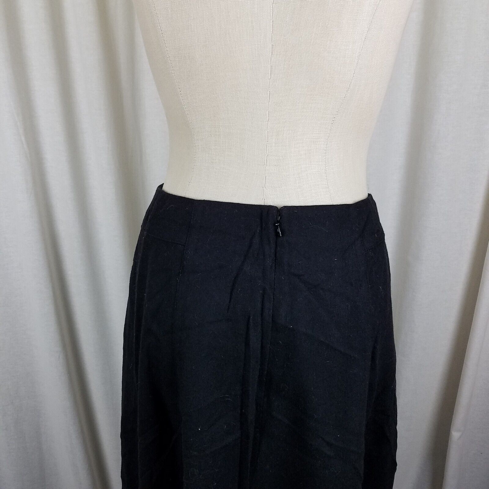 Eddie Bauer Vtg Eddie Bauer Lined Wool Aline voluminous Twirl Skirt Size 30" / US 8 / IT 44 - 5 Thumbnail