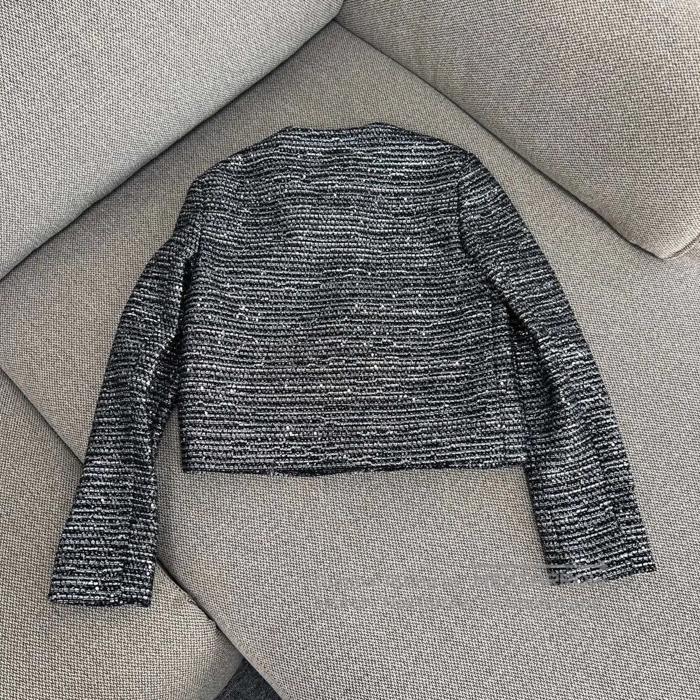 Gucci gucci striped short jacket with round neck. Size S / US 4 / IT 40 - 2 Thumbnail