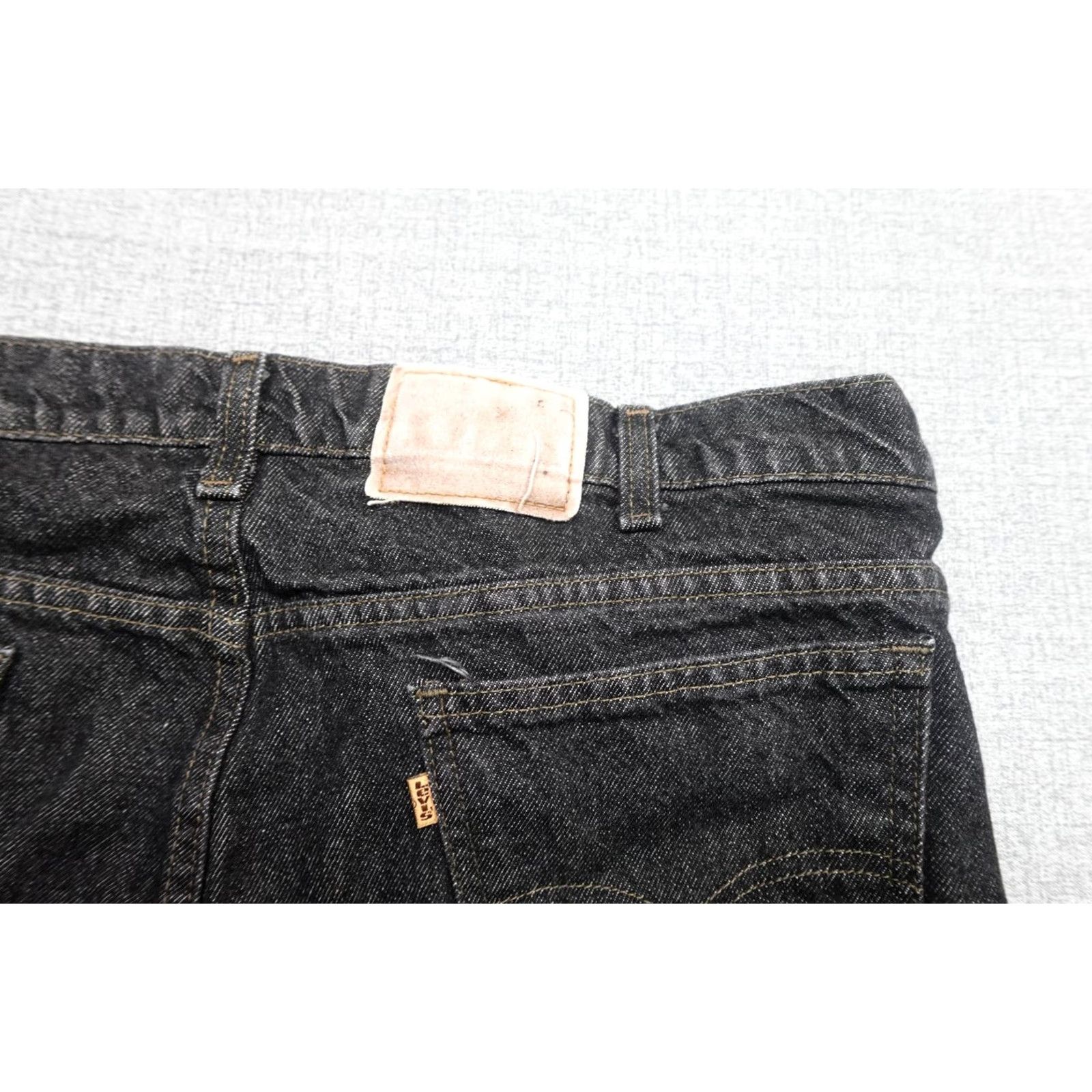 Levi's VINTAGE Levi's 540 Relaxed Jeans Mens 40x32 Gray Charcoal Denim Heavyweight Straight Jeans Mens 40x32 Gray Charcoal Wash 5-Pocket Denim USA Size US 40 / EU 56 - 2 Thumbnail
