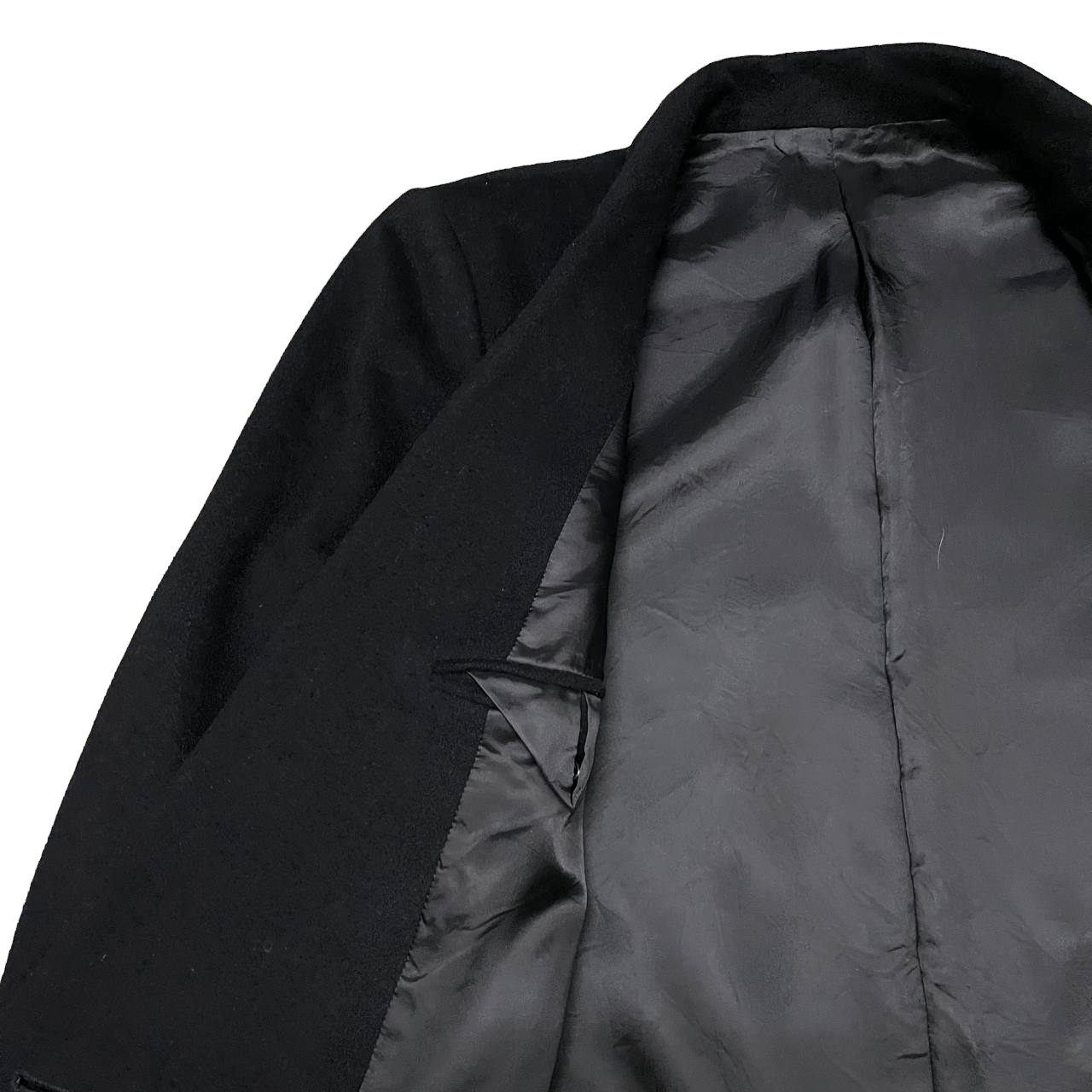 Valentino Vintage Giorgio Valentino Wool Long Coat Double Breasted Size US L / EU 52-54 / 3 - 6 Thumbnail