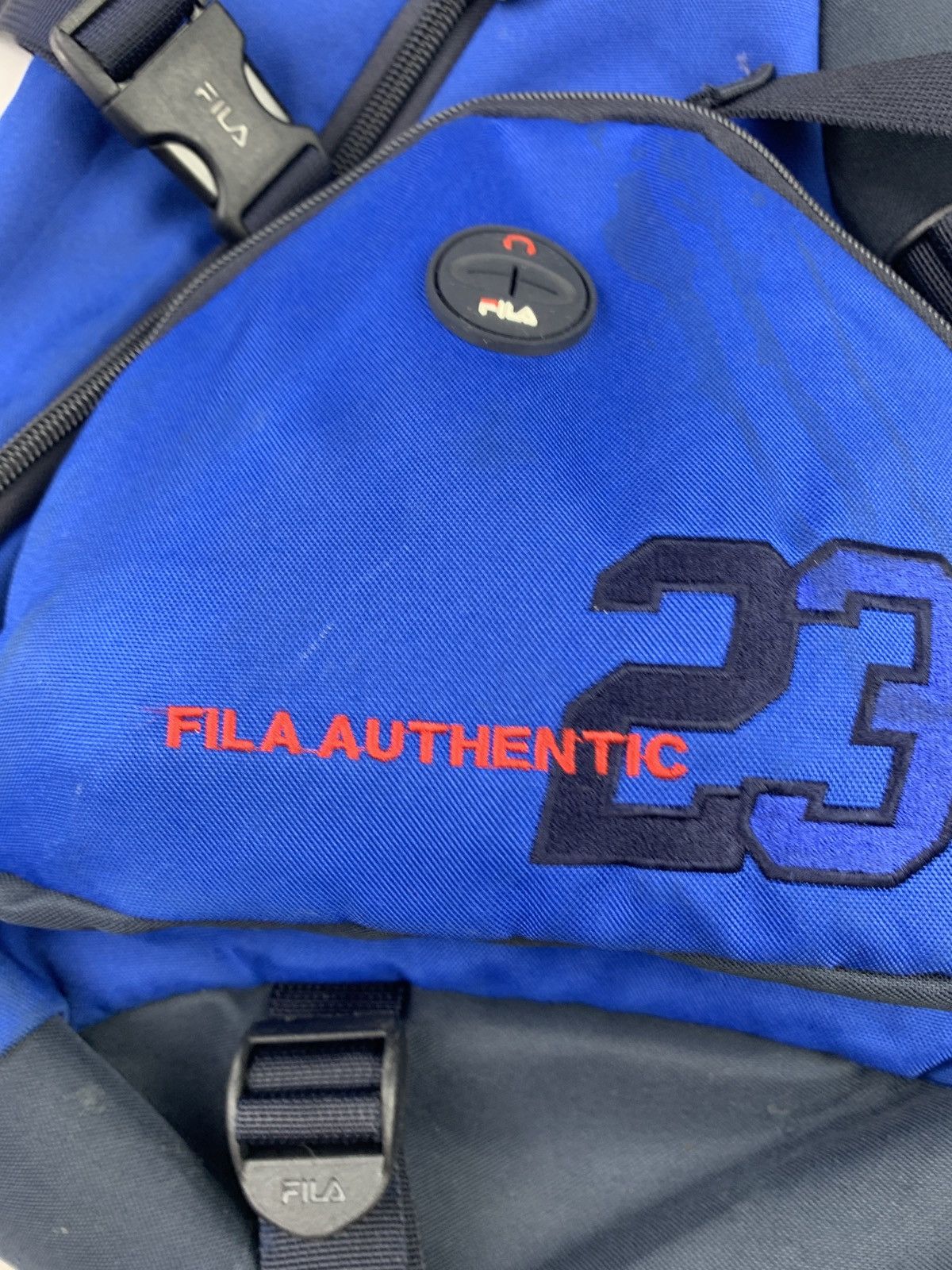 Fila 2004 Fila Italy Multipocketed Outdoor Utility Side Backpack Size ONE SIZE - 5 Thumbnail