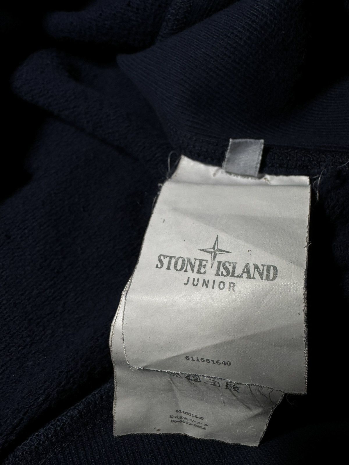 Massimo Osti × Stone Island Stone Island Junior Size S (14 Years) Vintage Blue Hoodie Size US S / EU 44-46 / 1 - 20 Thumbnail
