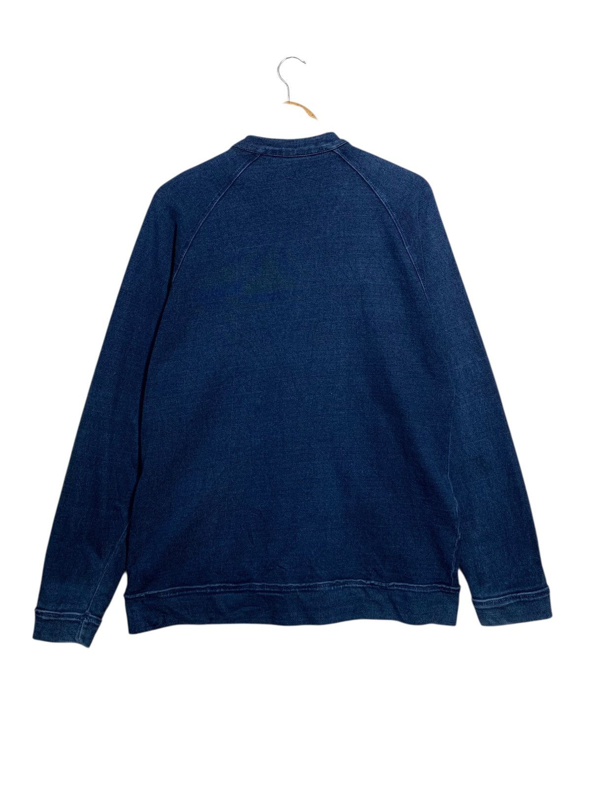 Global Work × Japanese Brand 🔥GLOBAL WORK INDIGO BLUE ZIPPER JACKETS Size US L / EU 52-54 / 3 - 6 Thumbnail