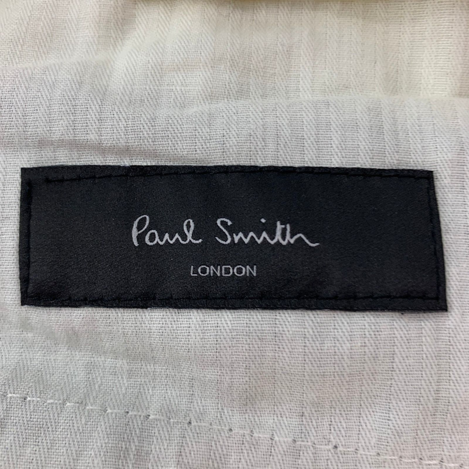Paul Smith PAUL SMITH Size 42 Black Wool Notch Lapel Suit Size 42R - 11 Thumbnail