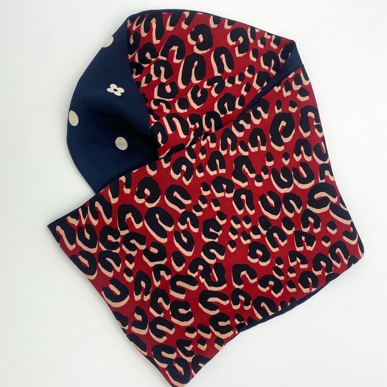 Louis Vuitton [Louis Vuitton] Patterned Multicolor Silk Scarf Size ONE SIZE - 4 Thumbnail