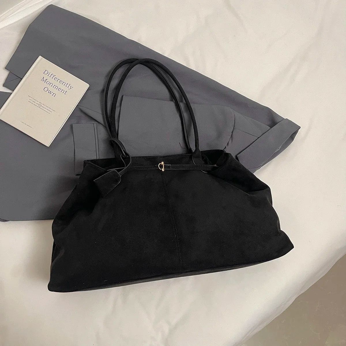 Leather × Vintage 2025 Retro Frosted Leather Bag Size ONE SIZE - 2 Thumbnail