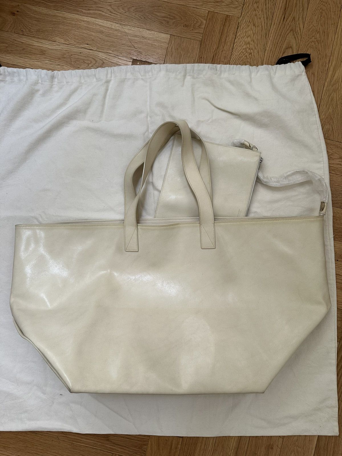 Celine Old Celine Phoebe Philo Made in Tote bag Size ONE SIZE - 6 Thumbnail