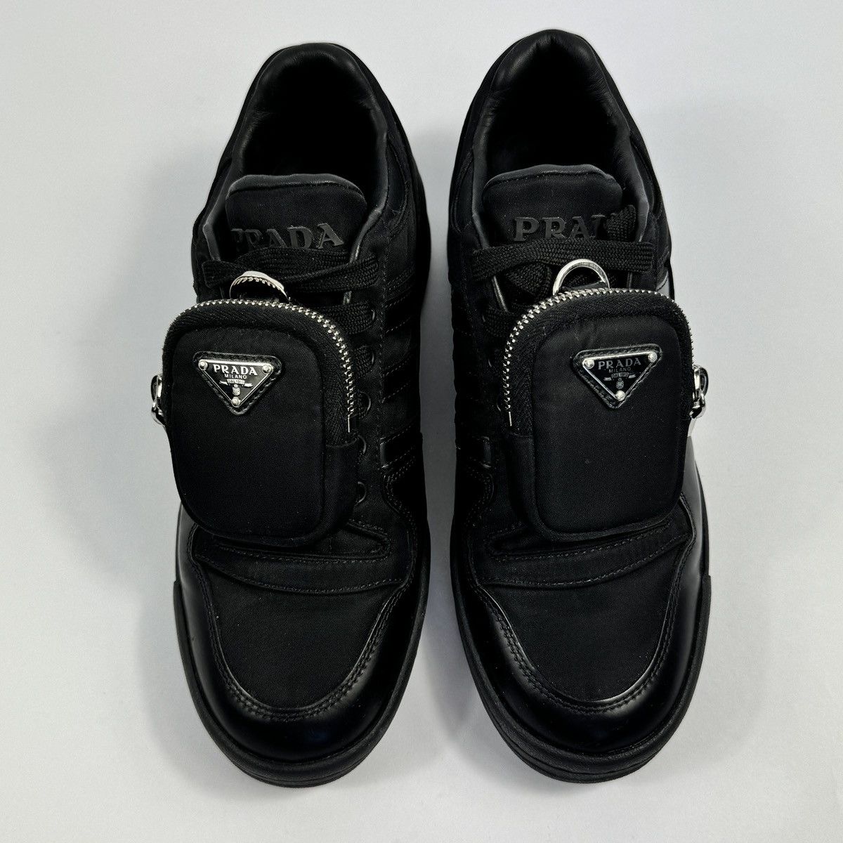 Prada x ADIDAS FORUM SNEAKERS Size US 5.5 / IT 35.5 - 2 Thumbnail