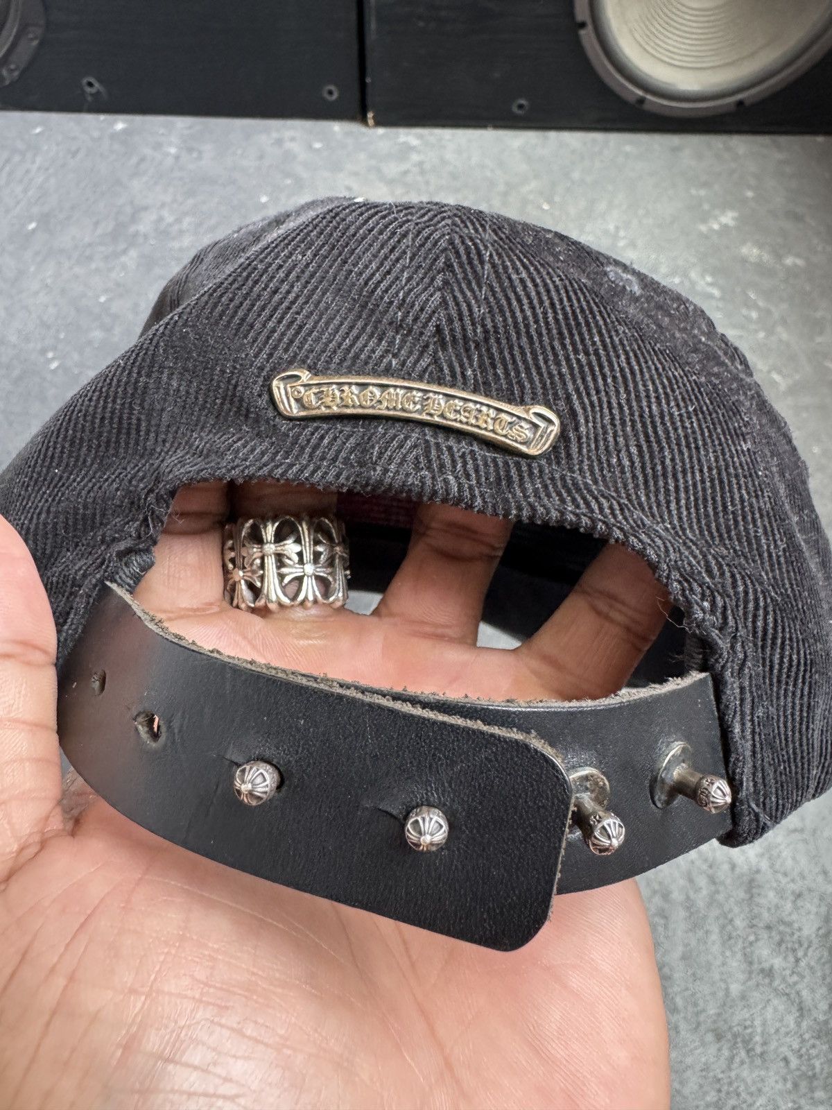 Chrome Hearts Chrome Hearts Suede Hat Size ONE SIZE - 3 Thumbnail