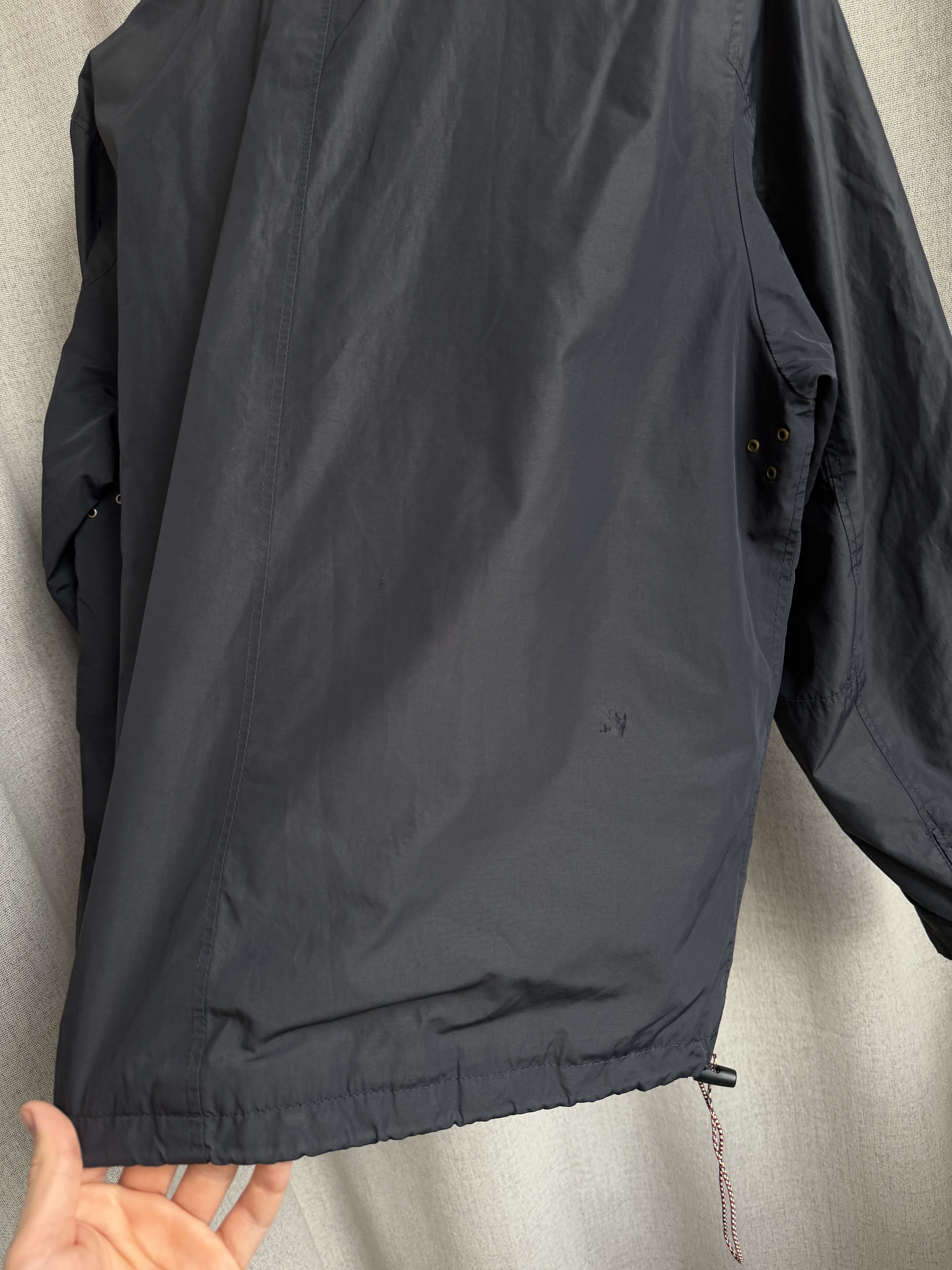 Burberry Vintage Burberry Black Nylon Bomber Jacket Size US M / EU 48-50 / 2 - 10 Thumbnail