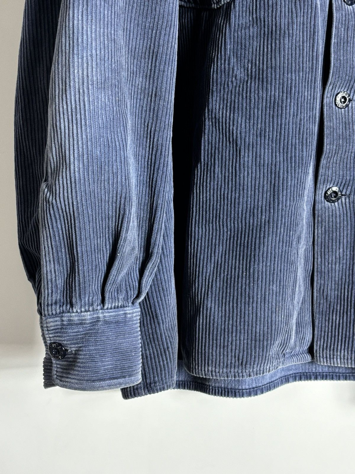 Stone Island Vintage Stone Island Jumbo Corduroy Overshirt Size US XXL / EU 58 / 5 - 9 Thumbnail