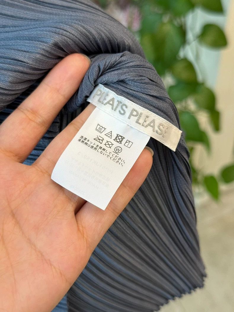 Issey Miyake issey miyake size:3 Grayish-blue short sleeves Size XXS / US 00 / IT 34 - 2 Thumbnail