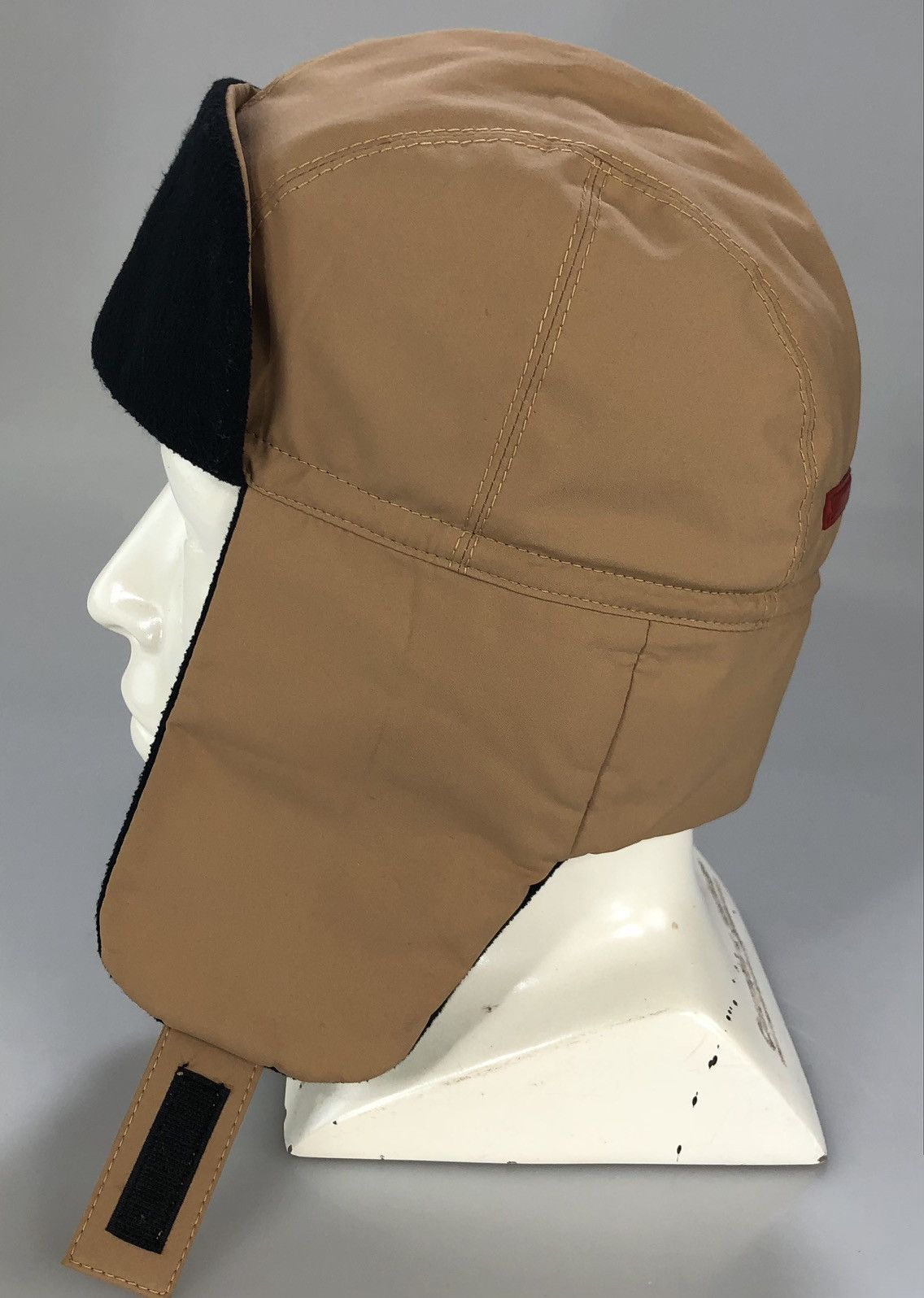 Prada Prada brown techno logo insulated trapper cap NWT Size ONE SIZE - 5 Thumbnail