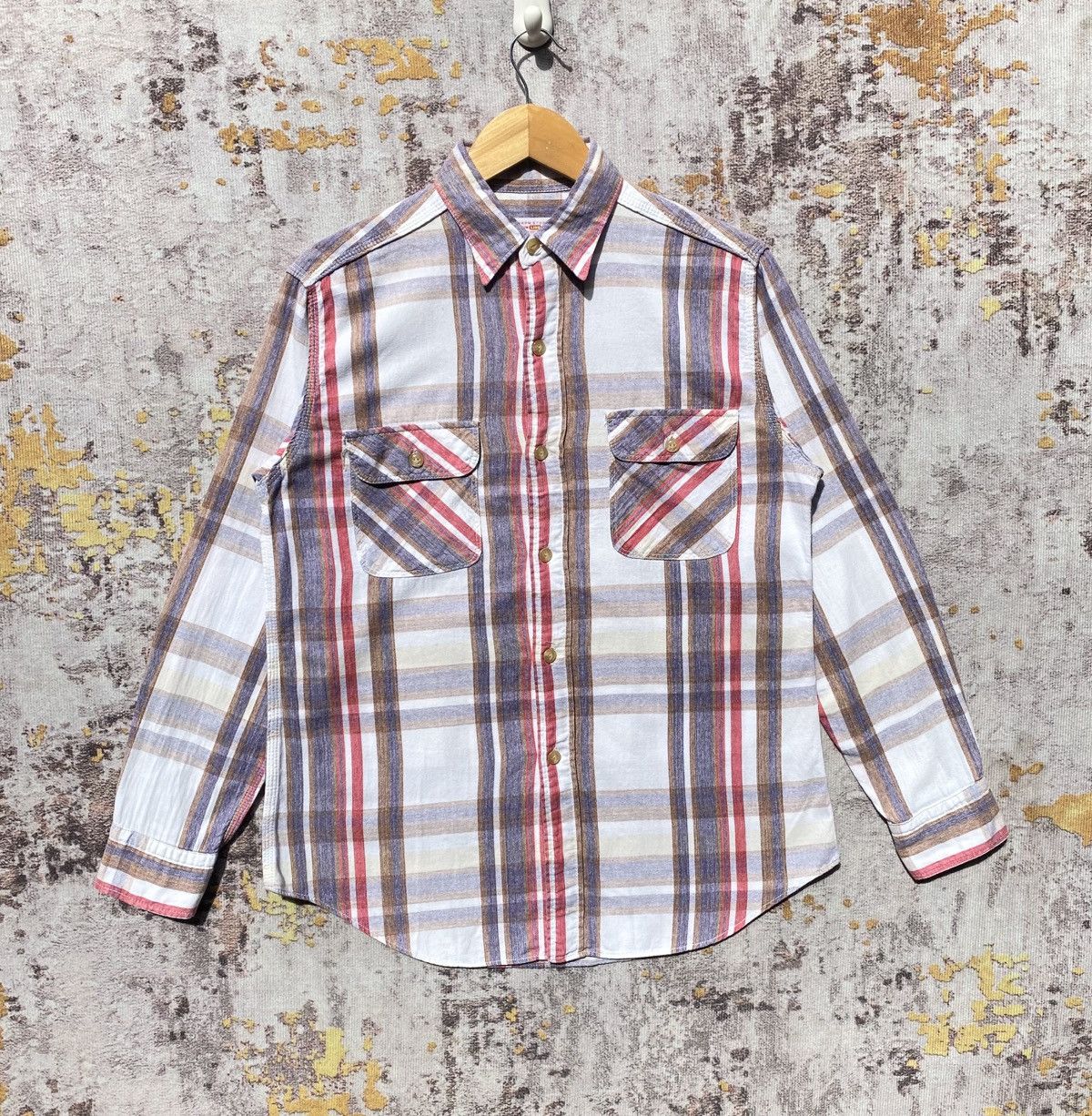 45rpm 45Rpm Studio Denim Line Shirt 45Rpm Japan Brand Size US S / EU 44-46 / 1 - 1 Thumbnail