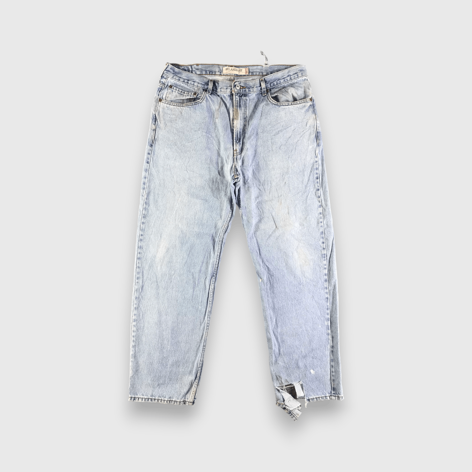Levi's Vintage Light Wash Levis 550 Jeans-J3254 Size US 39 - 1 Thumbnail