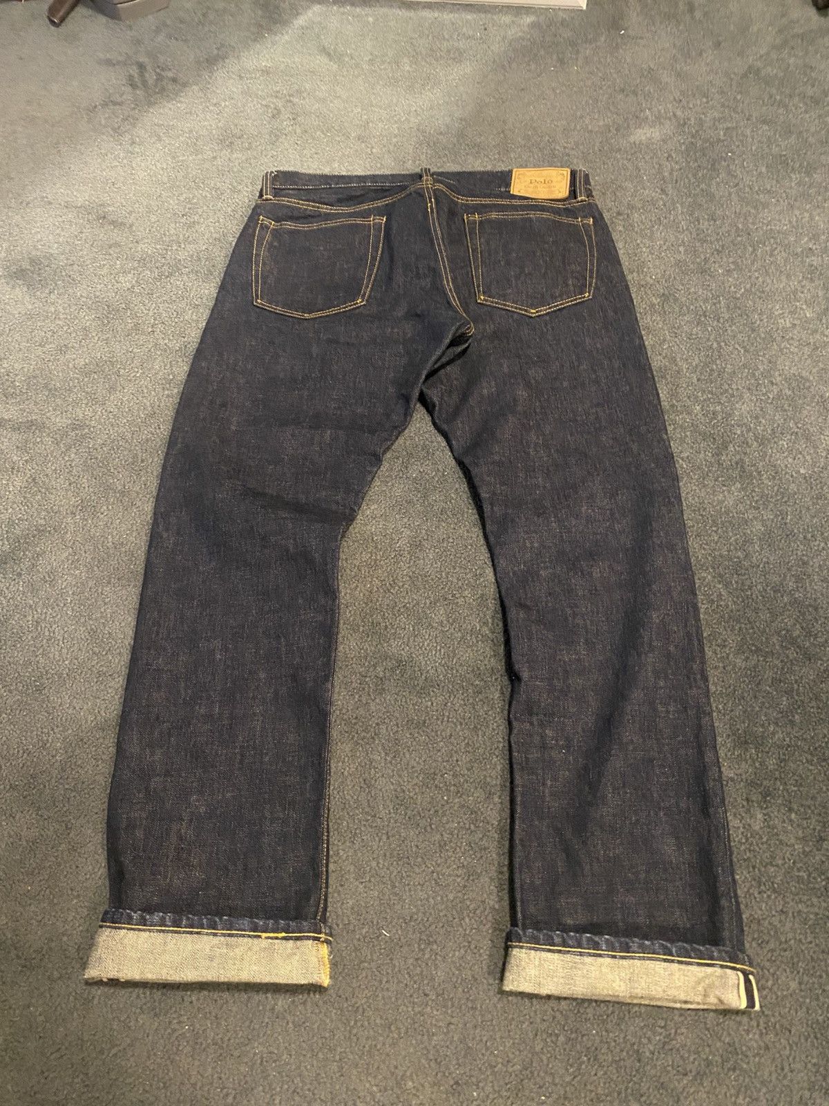 Designer × Polo Ralph Lauren × Vintage VINTAGE POLO RALPH LAUREN RAW SELVEDGE DENIM Size US 36 / EU 52 - 2 Thumbnail