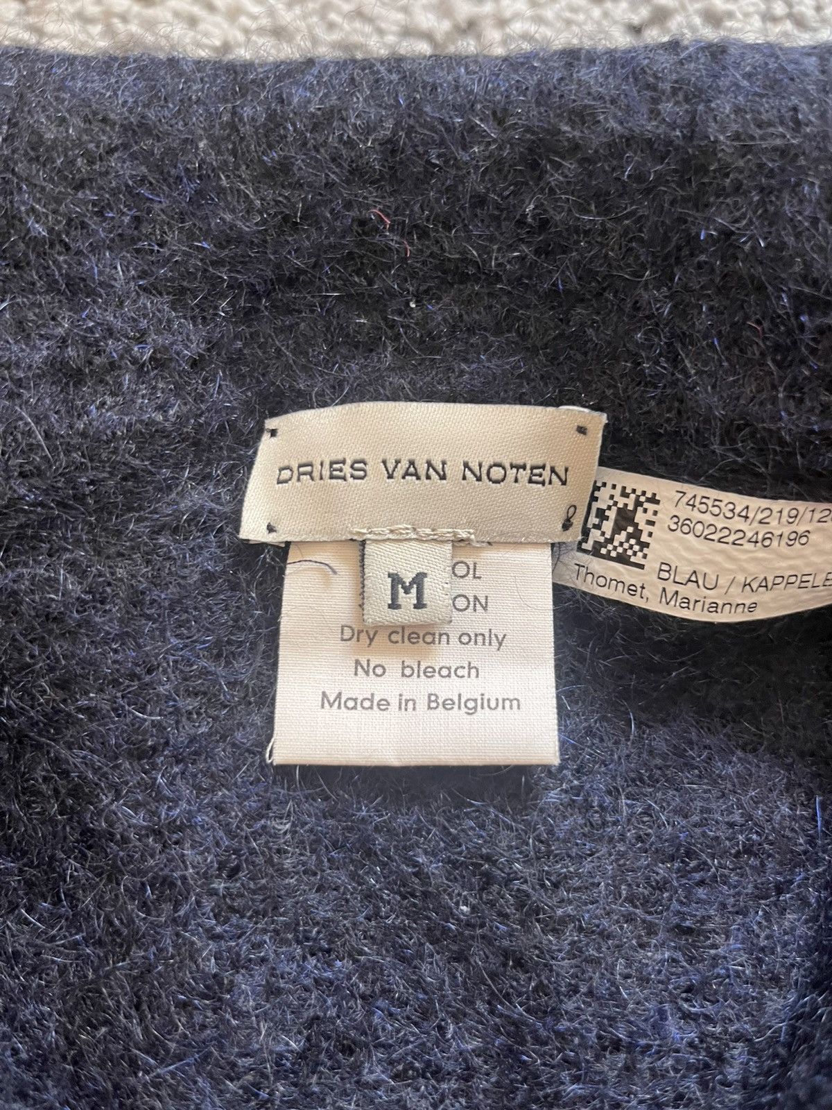 Dries Van Noten 🔥Dries Van Noten Vintage Sweater Mohair woman Size US M / EU 48-50 / 2 - 2 Thumbnail