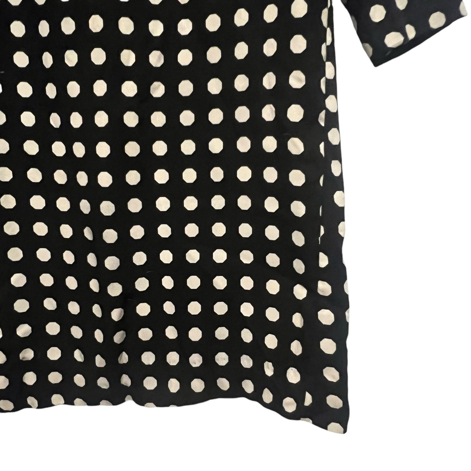 Anthropologie Anthropologie Lili Wang Polka Dot Sheath Dress XS Size XS / US 0-2 / IT 36-38 - 6 Thumbnail