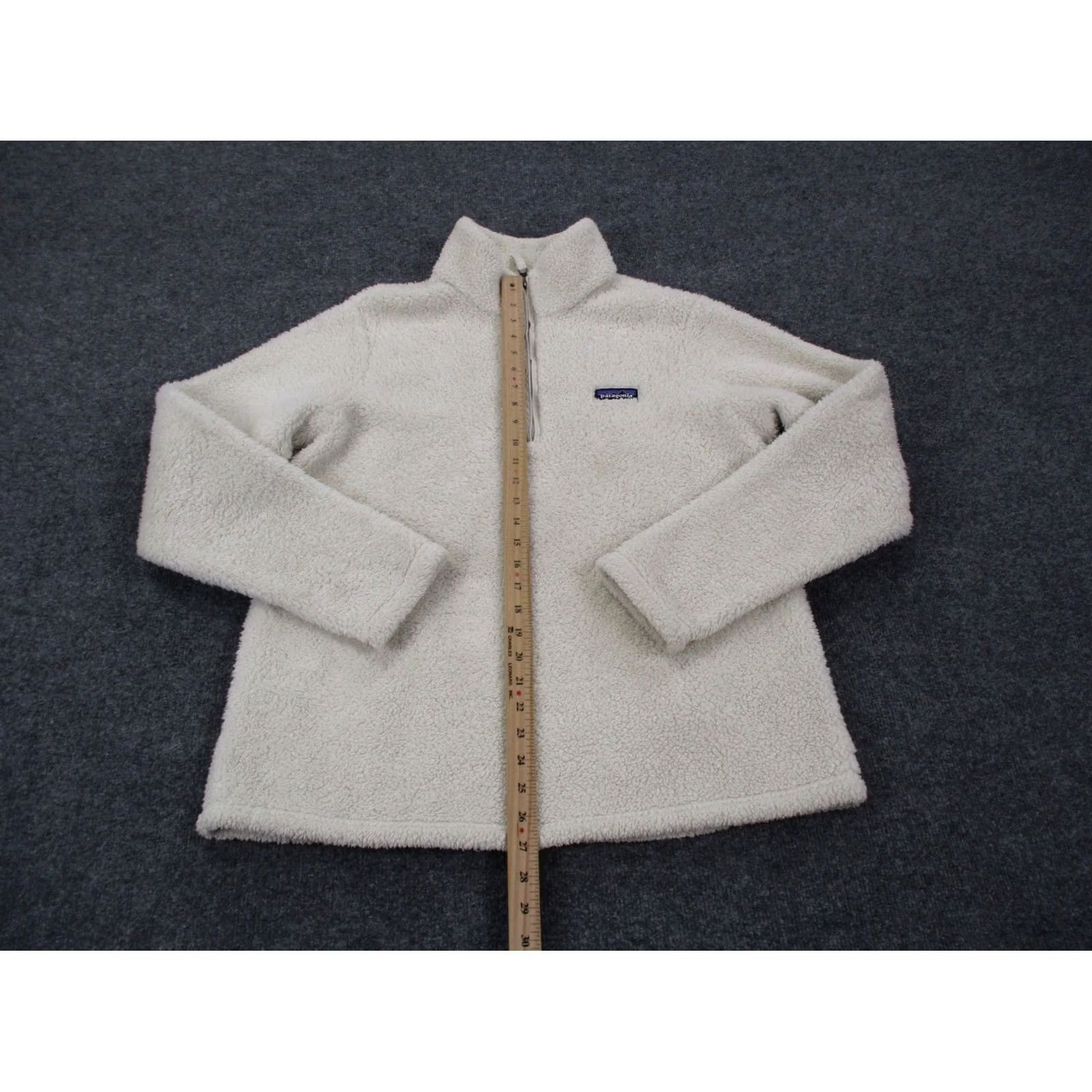 Patagonia Patagonia Jacket Womens XL White Los Gatos Fuzzy Fleece Polartec Outdoor Hiking Size XL / US 12-14 / IT 48-50 - 3 Thumbnail