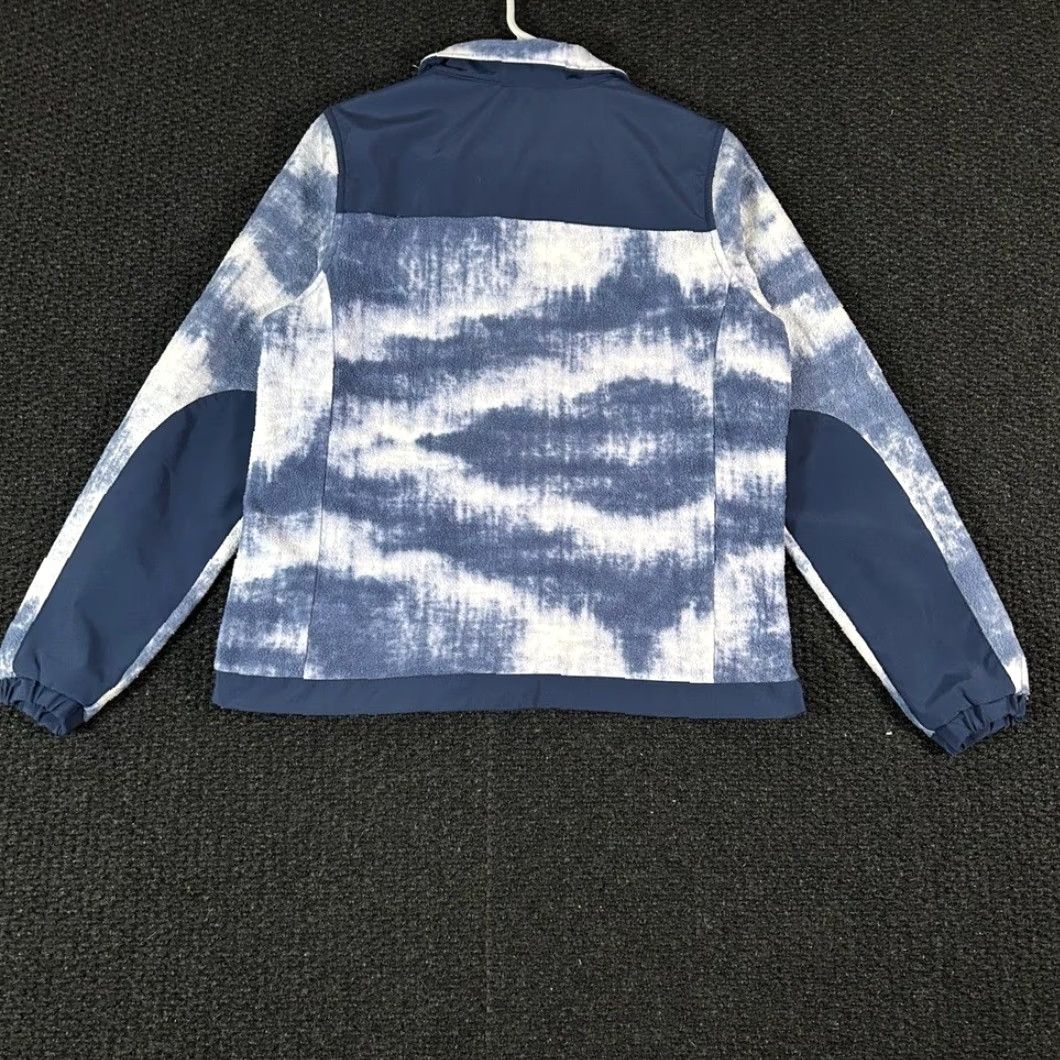 Vintage VINTAGE Hooey Women Tie Dye Fleece Zip Up Jacket Blue White Size S Size S / US 4 / IT 40 - 3 Thumbnail